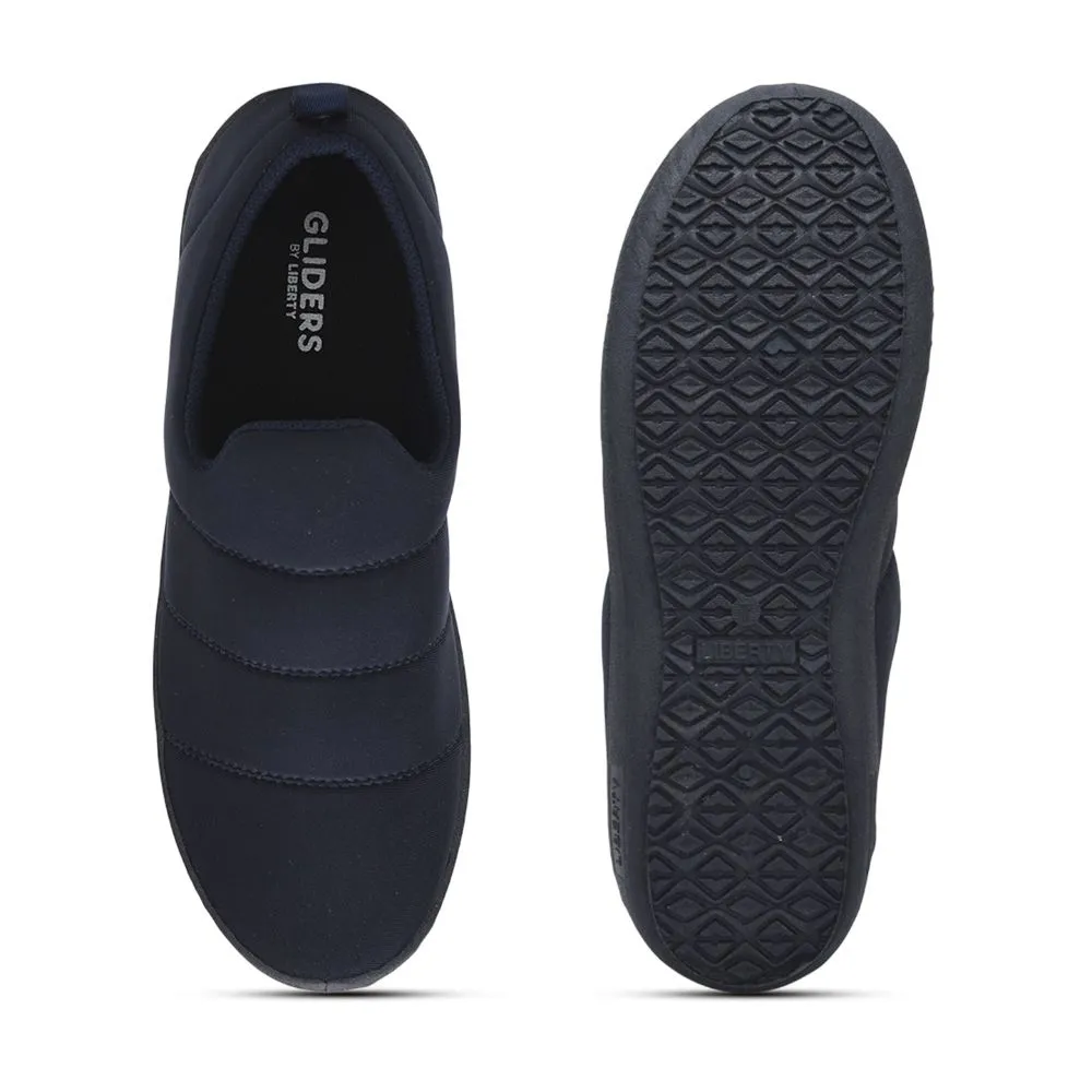 Gleiter (N.Blau) Bequeme Schlupfschuhe für Damen HARVEY-30 von Liberty
