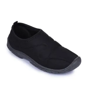 Gleiter ohne Schnürung Schwarze Bequeme Schlupfschuhe Für Damen MAC By Liberty