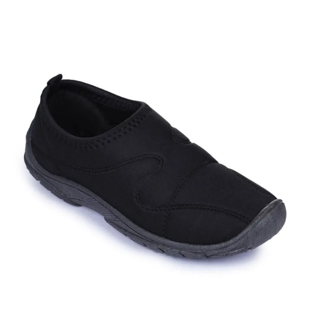 Gleiter ohne Schnürung Schwarze Bequeme Schlupfschuhe Für Damen MAC By Liberty