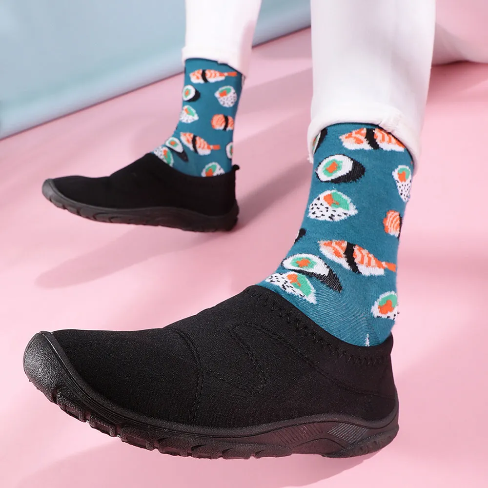 Gleiter ohne Schnürung Schwarze Bequeme Schlupfschuhe Für Damen MAC By Liberty