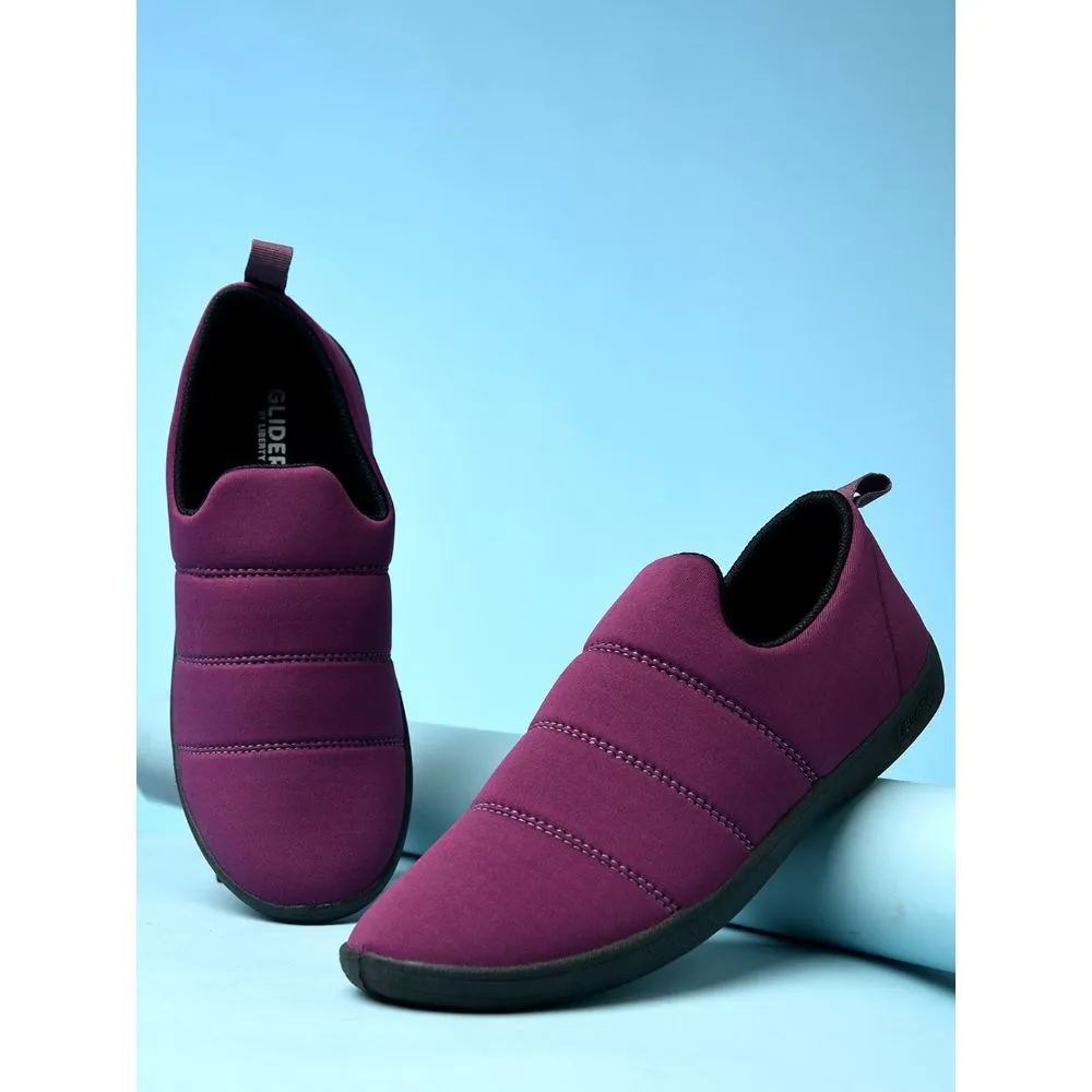 Gleiter (Lila) Bequeme Schlupfschuhe für Damen Harvey-30 von Liberty