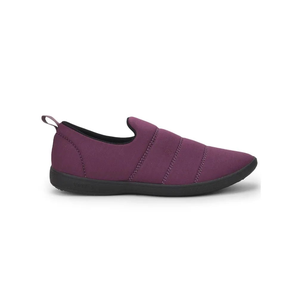 Gleiter (Lila) Bequeme Schlupfschuhe für Damen Harvey-30 von Liberty