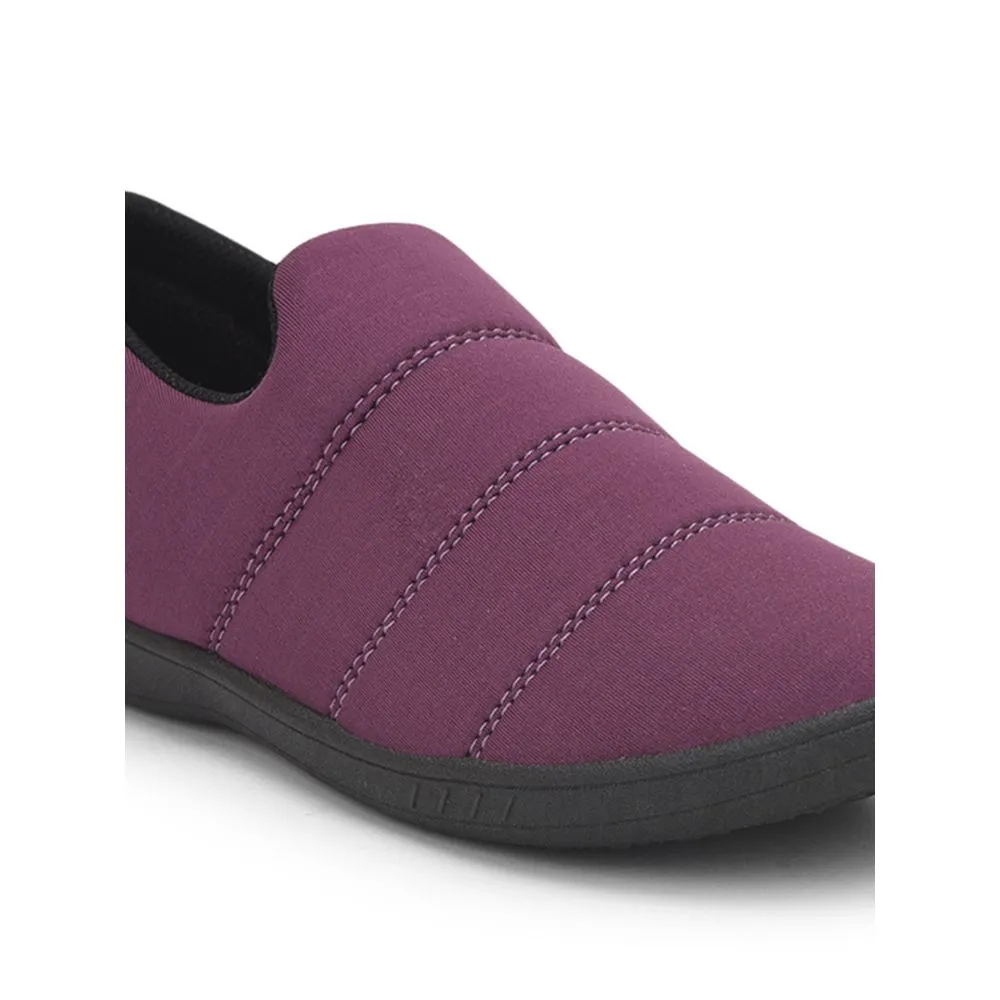 Gleiter (Lila) Bequeme Schlupfschuhe für Damen Harvey-30 von Liberty