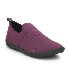 Gleiter (Lila) Bequeme Schlupfschuhe für Damen Harvey-30 von Liberty