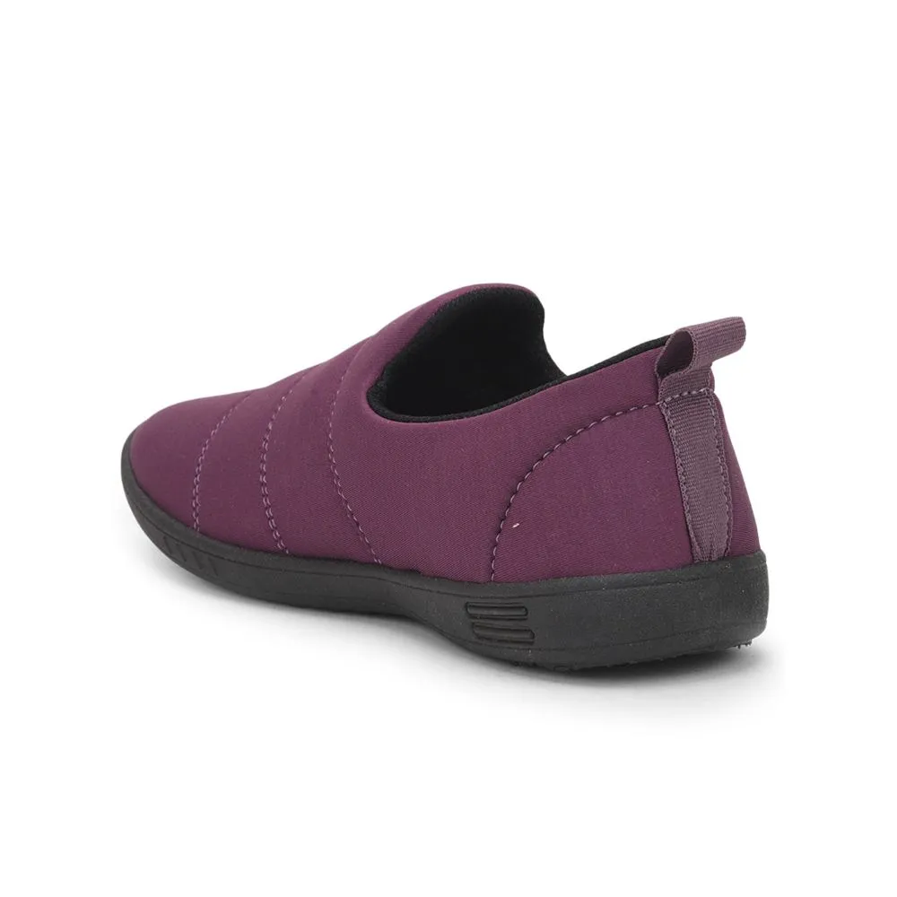 Gleiter (Lila) Bequeme Schlupfschuhe für Damen Harvey-30 von Liberty