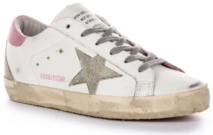 Golden Goose Super Star in Weiß-Rosa für Damen Schuhe Golden Goose