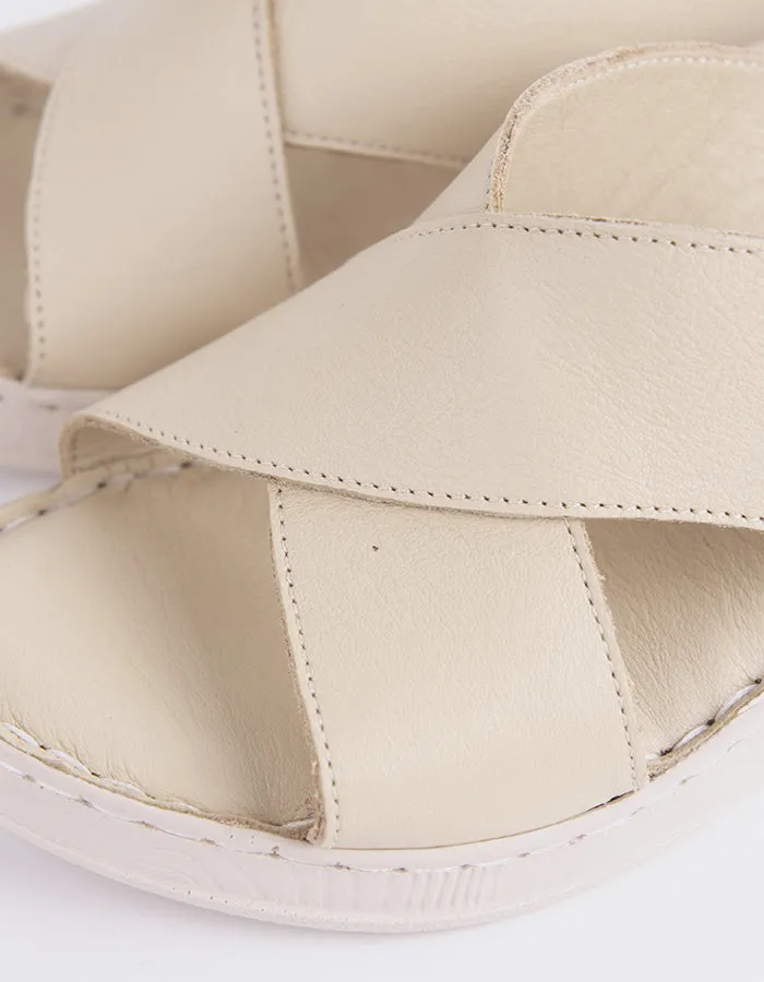 Govina Taupe Leder
