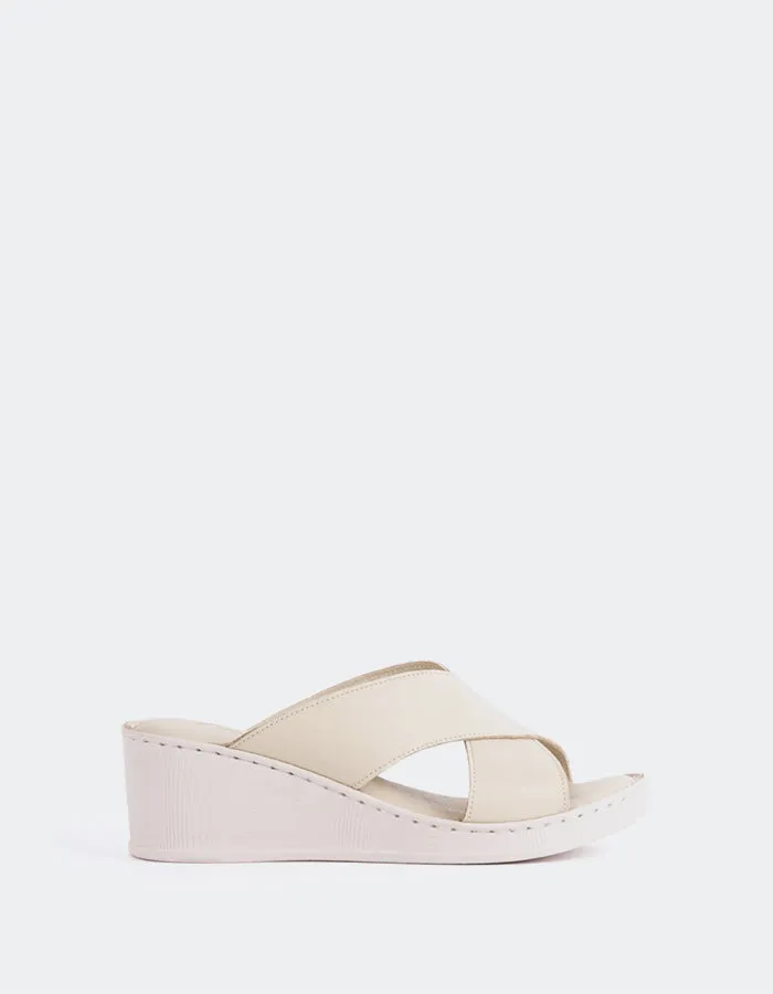 Govina Taupe Leder