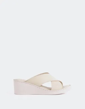 Govina Taupe Leder