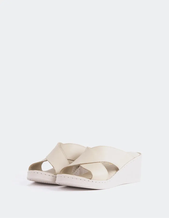 Govina Taupe Leder