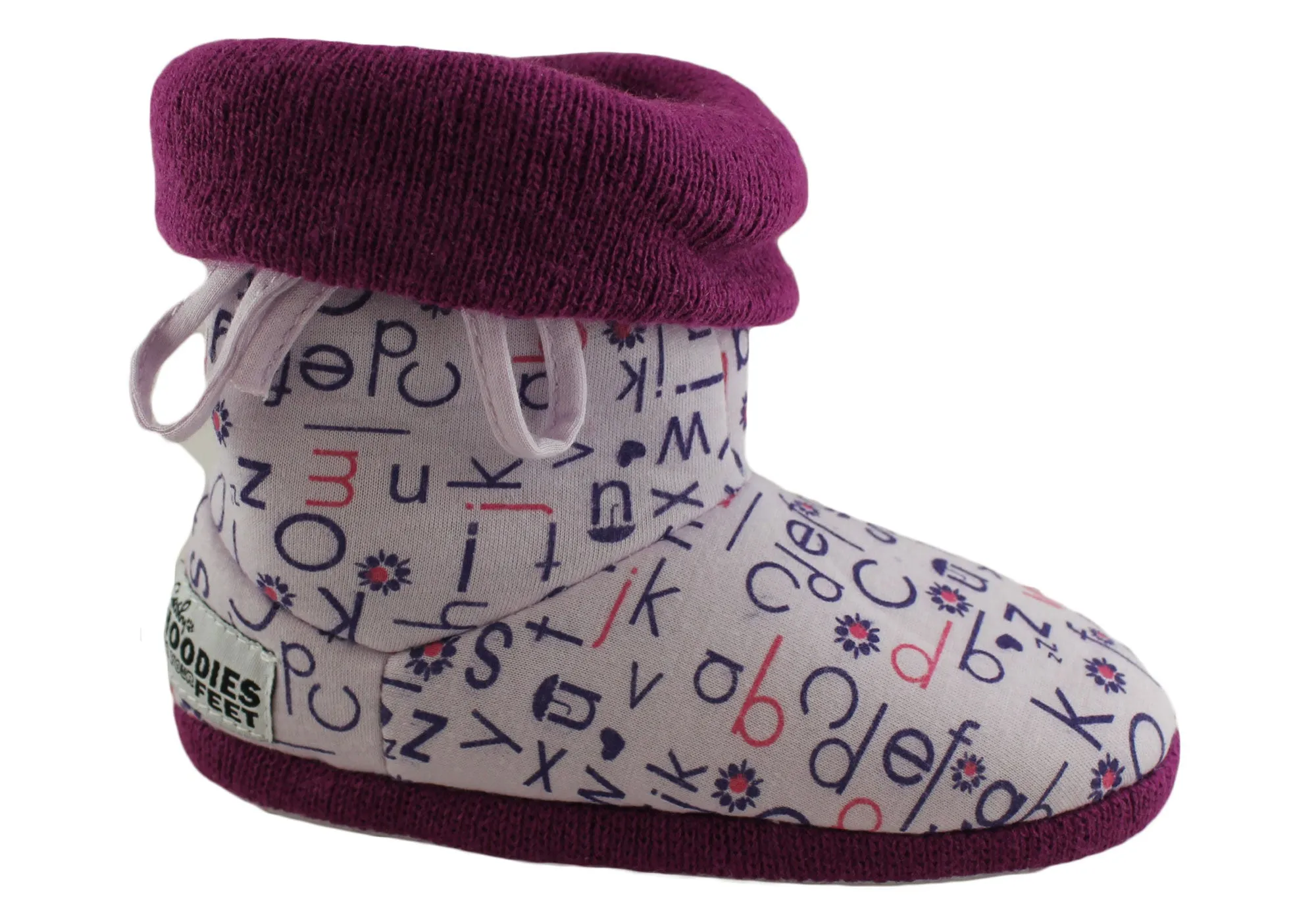 Grosby Hoodie Alpha Girl Kinder Bootie Hausschuhe Grosby Schuhe