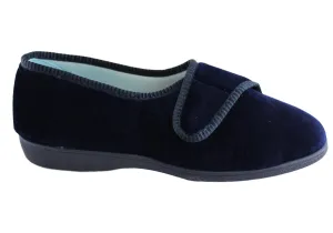 Grosby Lilian Damen Hausschuhe Mit Verstellbarem Riemen Bequem