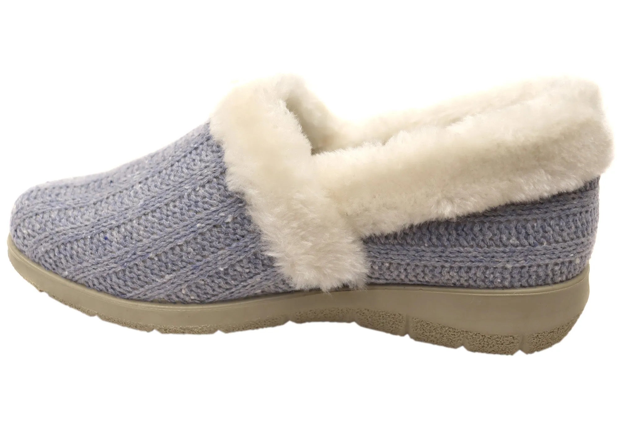 Grosby Stellar Damen Bequeme Hausschuhe Grosby Schuhe
