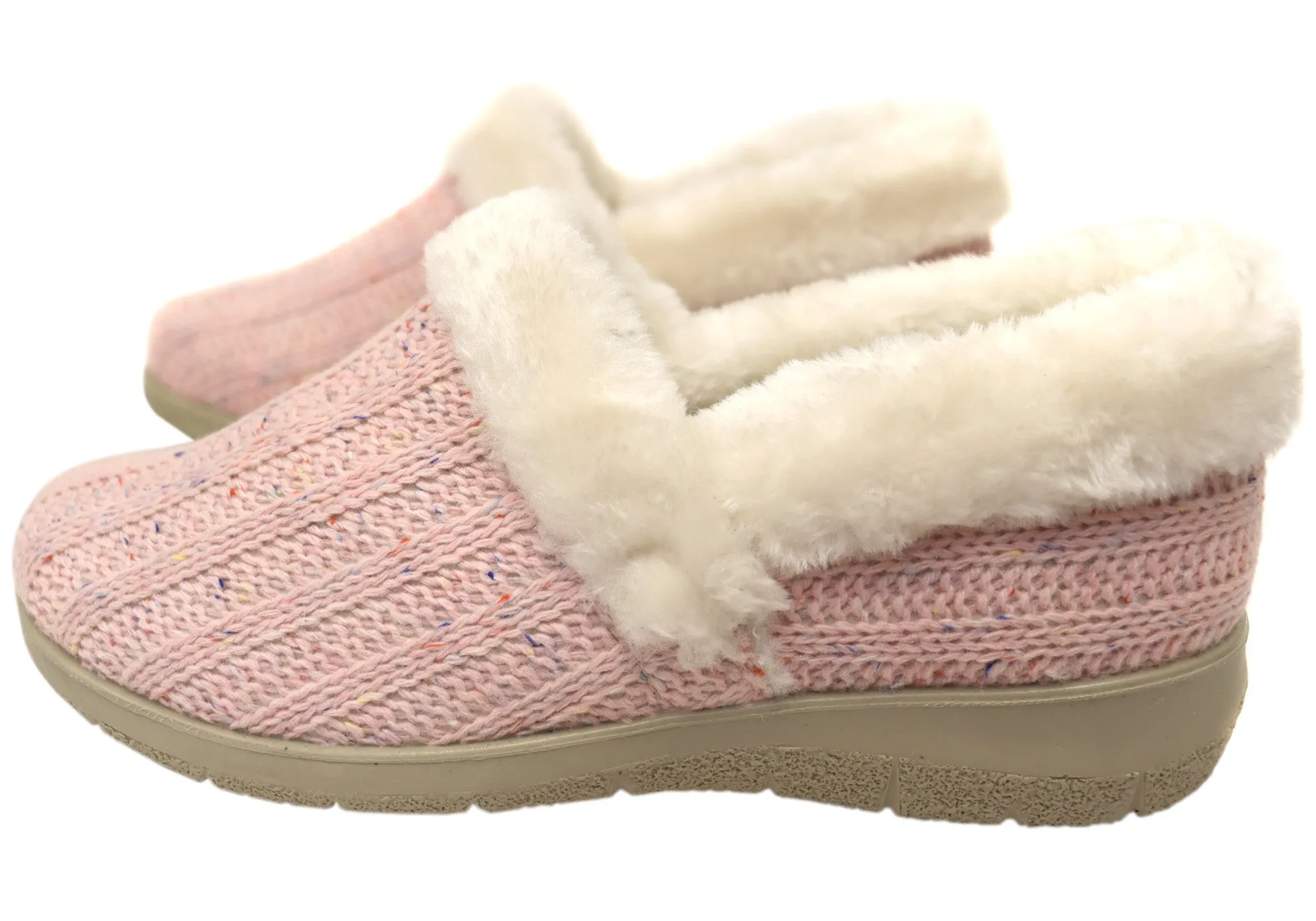 Grosby Stellar Damen Bequeme Hausschuhe Grosby Schuhe