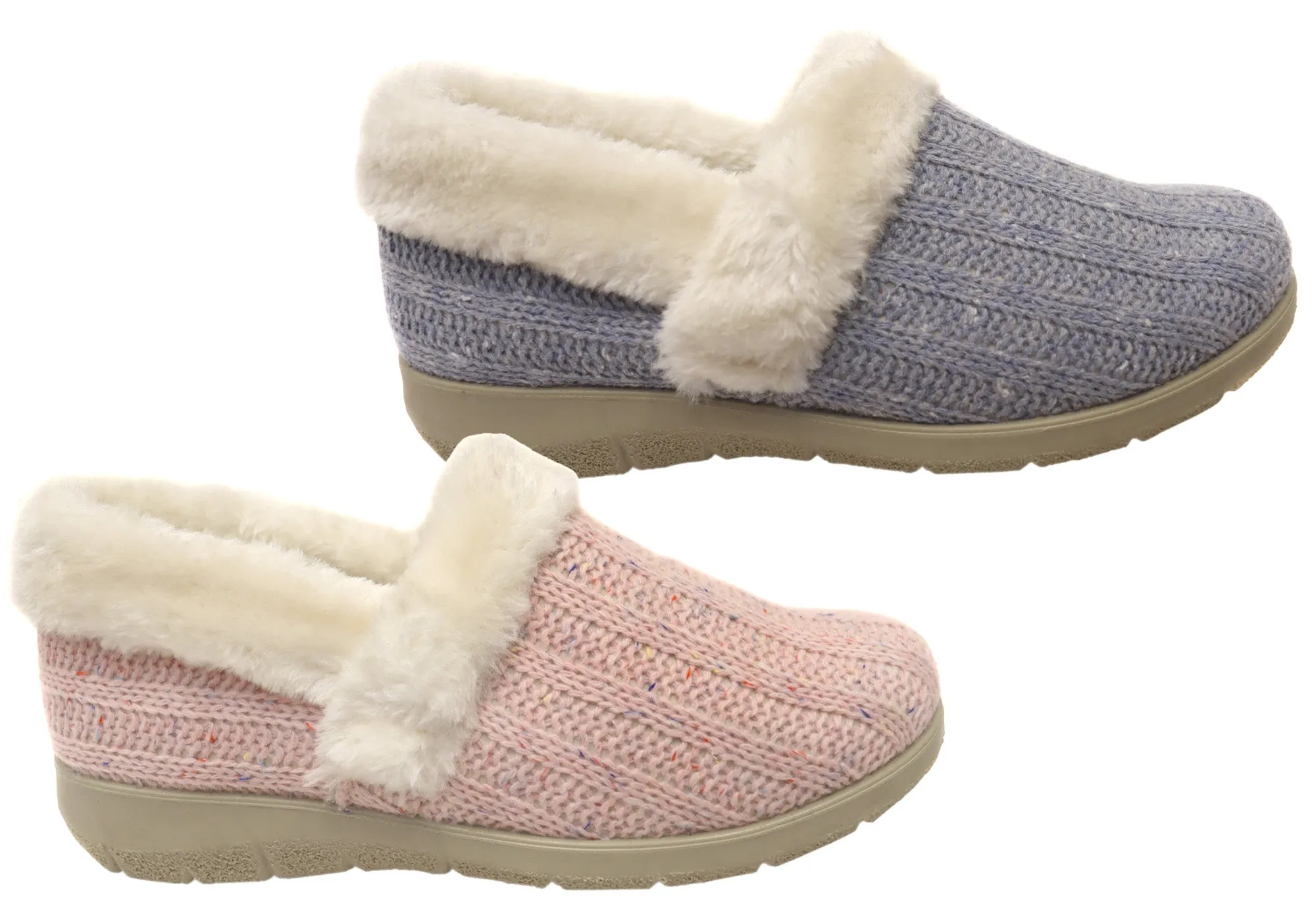 Grosby Stellar Damen Bequeme Hausschuhe Grosby Schuhe