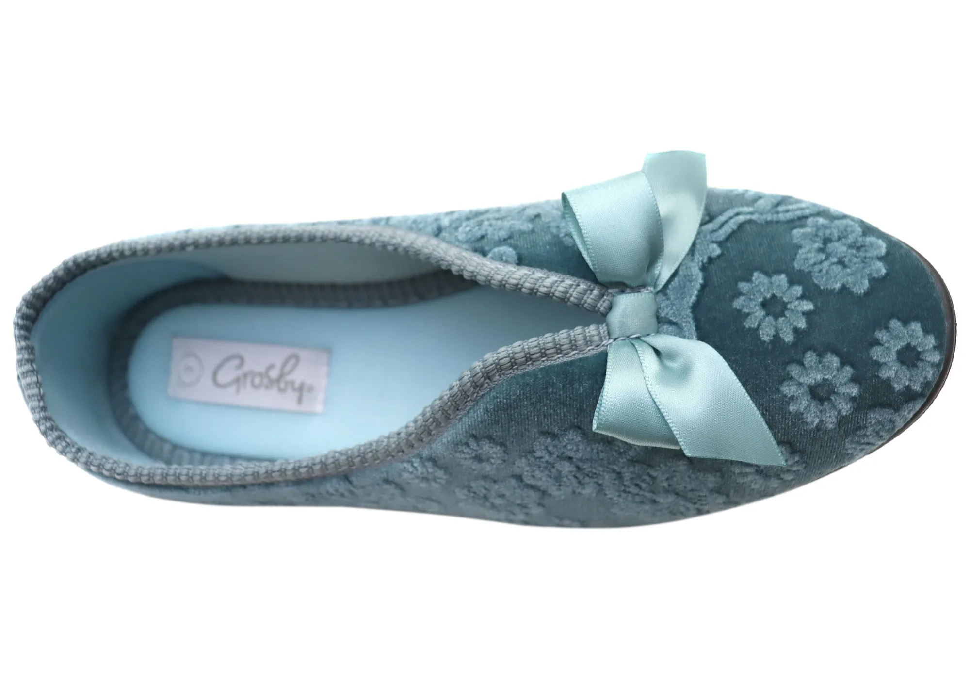 Grosby Vogue Damen Hausschuhe Bequeme Hausschuhe Grosby Schuhe