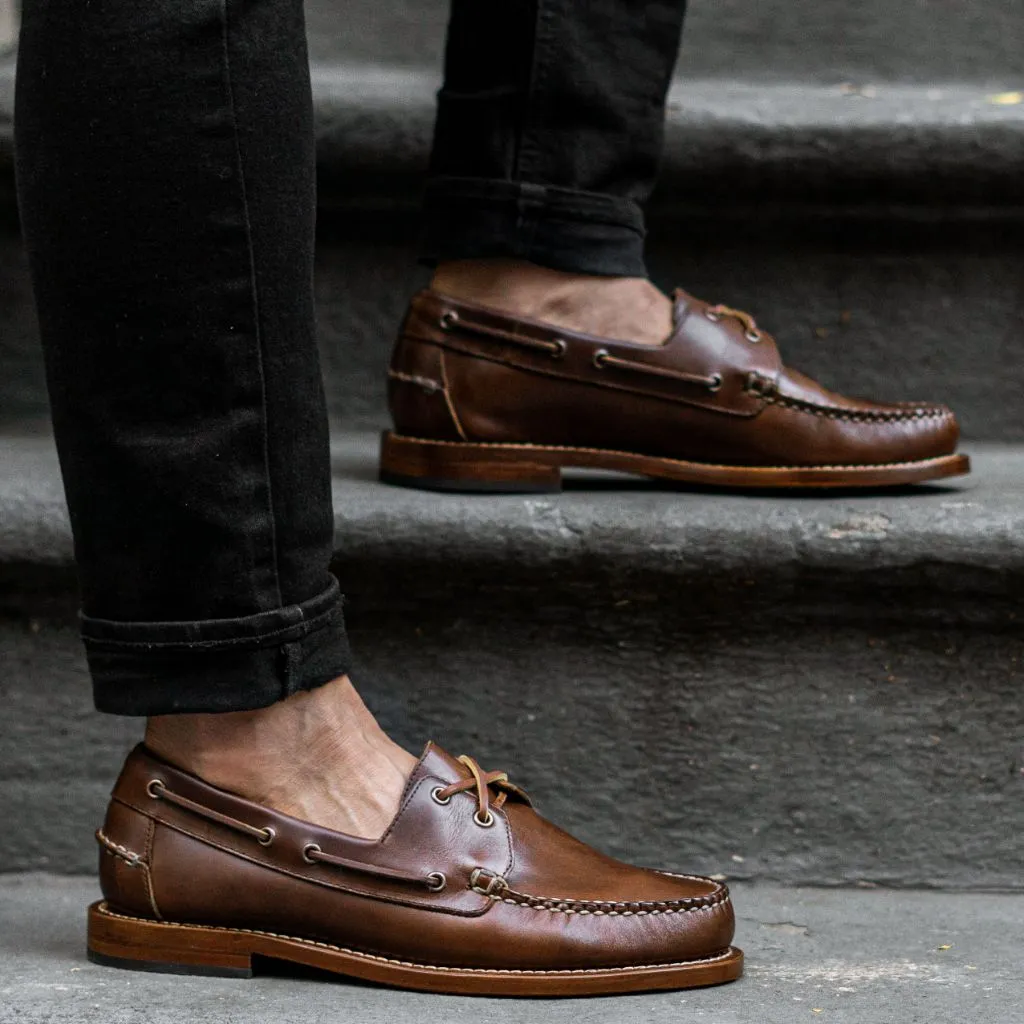 Handgenähter Loafer | Braun