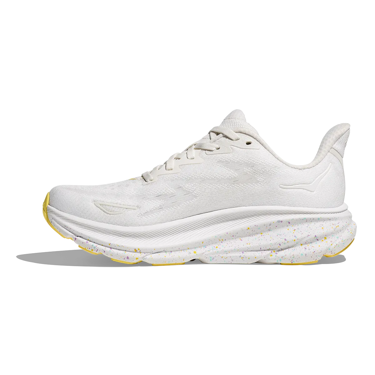 Hoka Clifton 9 - Weiß - Zitronenlimonade