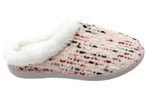 Homyped Glade Damen Stützende Bequeme Pantoffeln mit offenem Rücken Homyped Schuhe