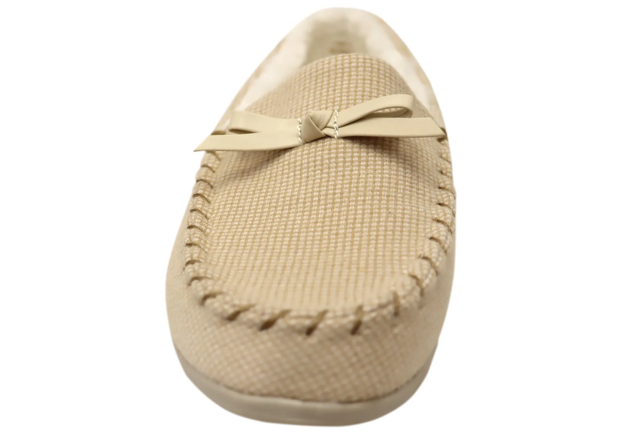Homyped Grace Moccasin Damen Hausschuhe mit Komfort und Unterstützung in weiter Weite