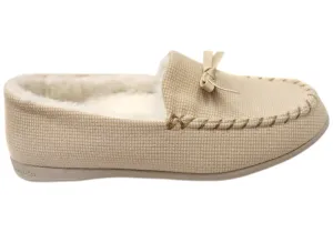 Homyped Grace Moccasin Damen Hausschuhe mit Komfort und Unterstützung in weiter Weite