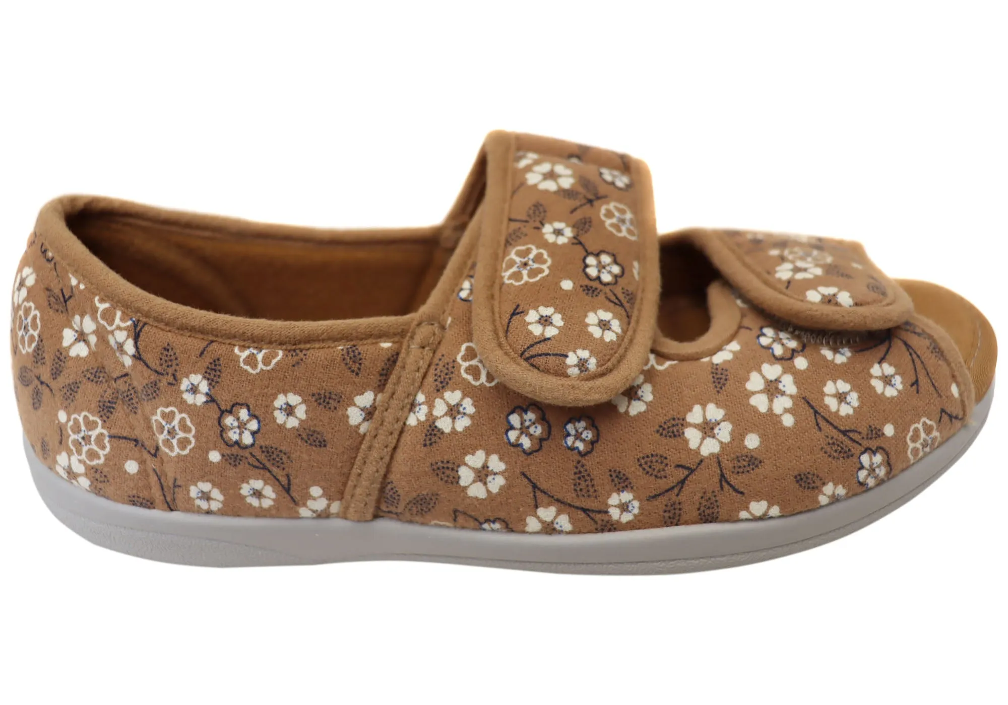 Homyped Sommer Anika Damen Weite Passform Verstellbare Zehenfreie Pantoffeln Homyped Schuhe