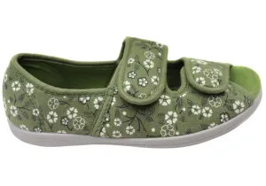 Homyped Sommer Anika Damen Weite Passform Verstellbare Zehenfreie Pantoffeln Homyped Schuhe