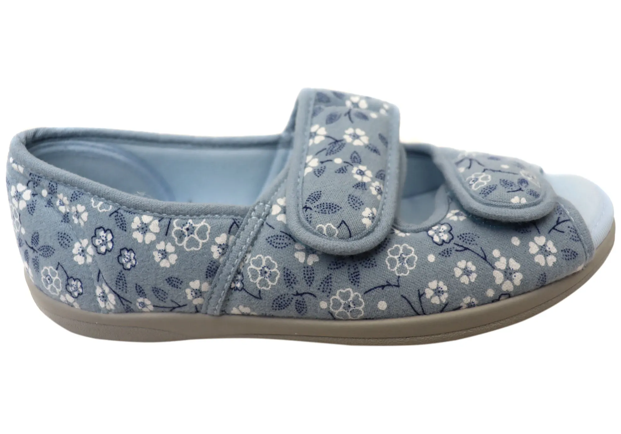 Homyped Sommer Anika Damen Weite Passform Verstellbare Zehenfreie Pantoffeln Homyped Schuhe