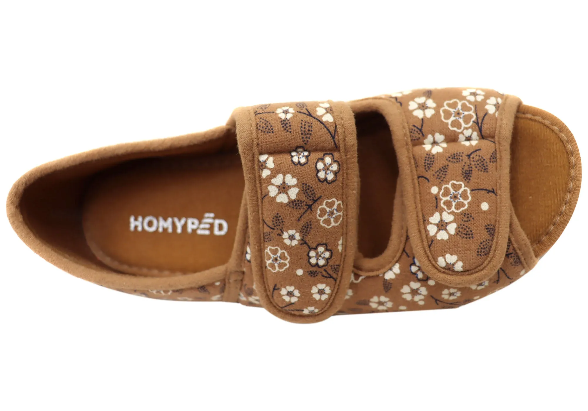 Homyped Sommer Anika Damen Weite Passform Verstellbare Zehenfreie Pantoffeln Homyped Schuhe