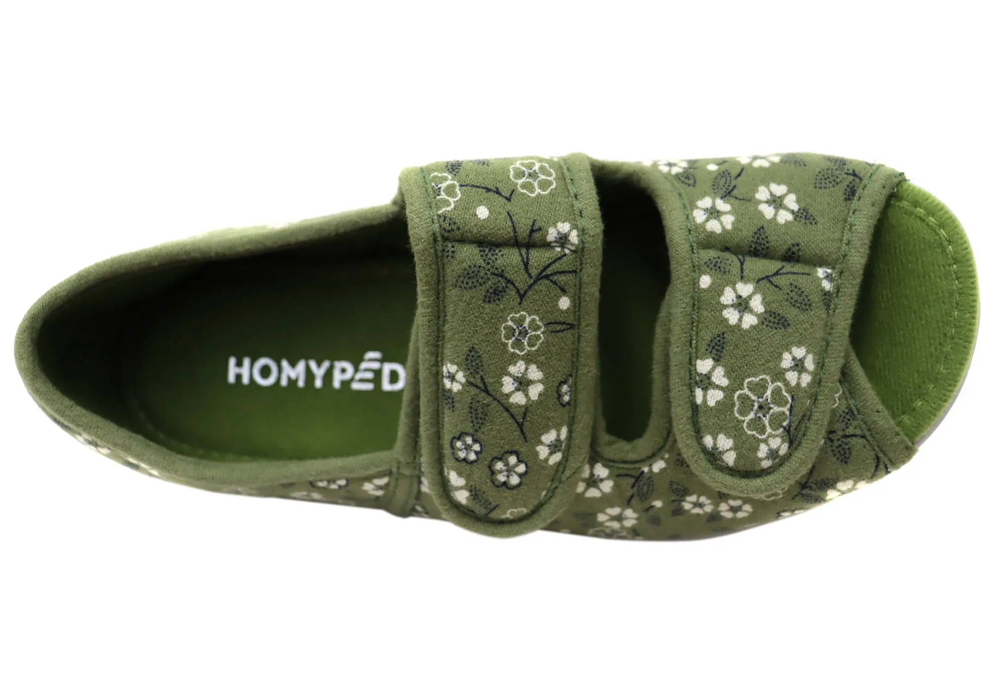Homyped Sommer Anika Damen Weite Passform Verstellbare Zehenfreie Pantoffeln Homyped Schuhe