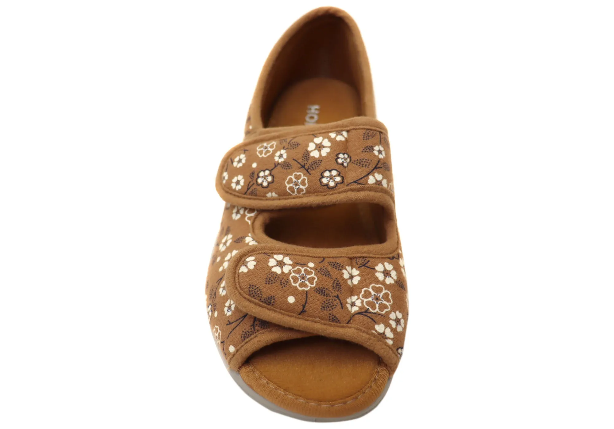 Homyped Sommer Anika Damen Weite Passform Verstellbare Zehenfreie Pantoffeln Homyped Schuhe