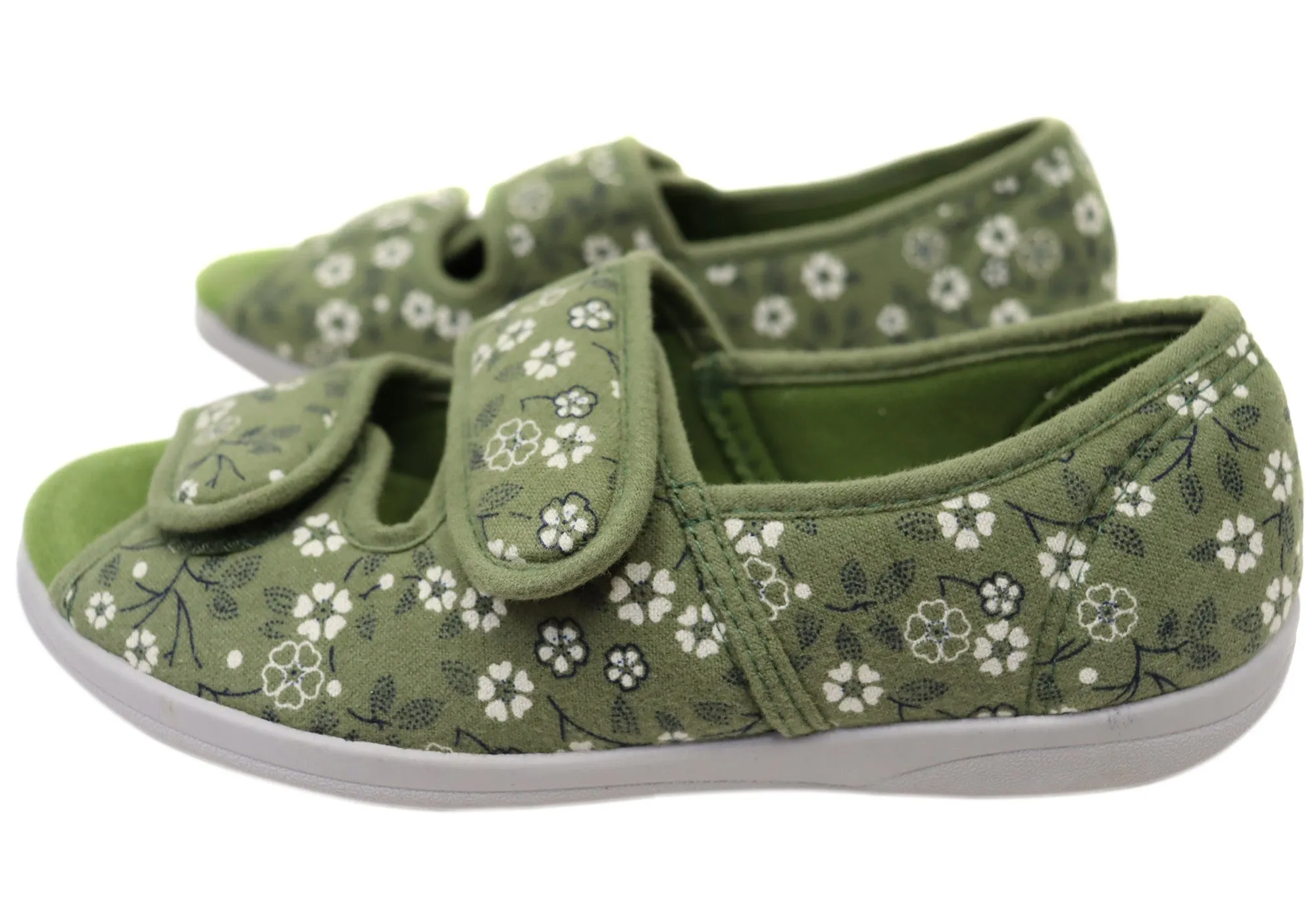Homyped Sommer Anika Damen Weite Passform Verstellbare Zehenfreie Pantoffeln Homyped Schuhe