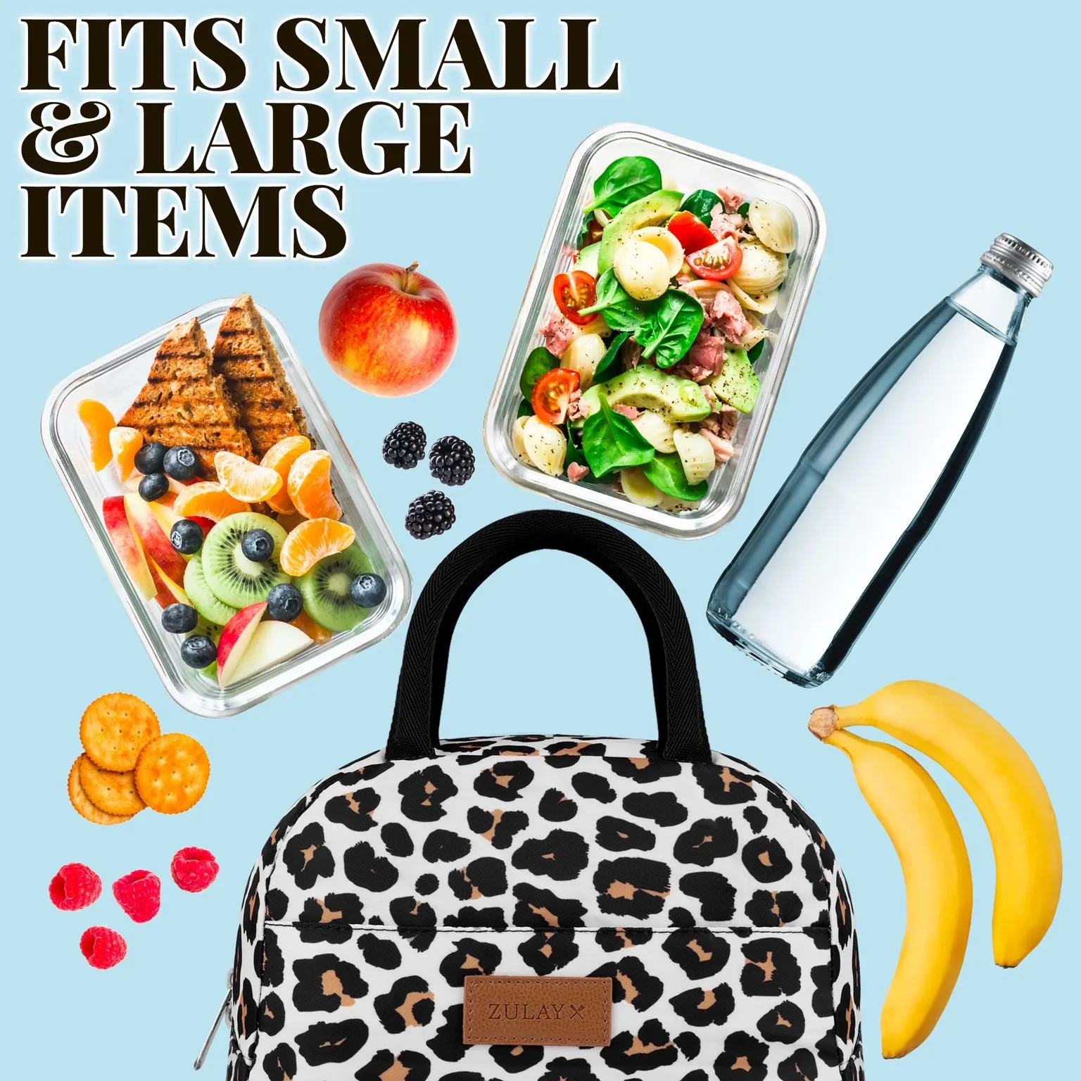 Isolierte Lunchtasche für Damen mit weich gepolsterten Griffen ecco Schuhe
