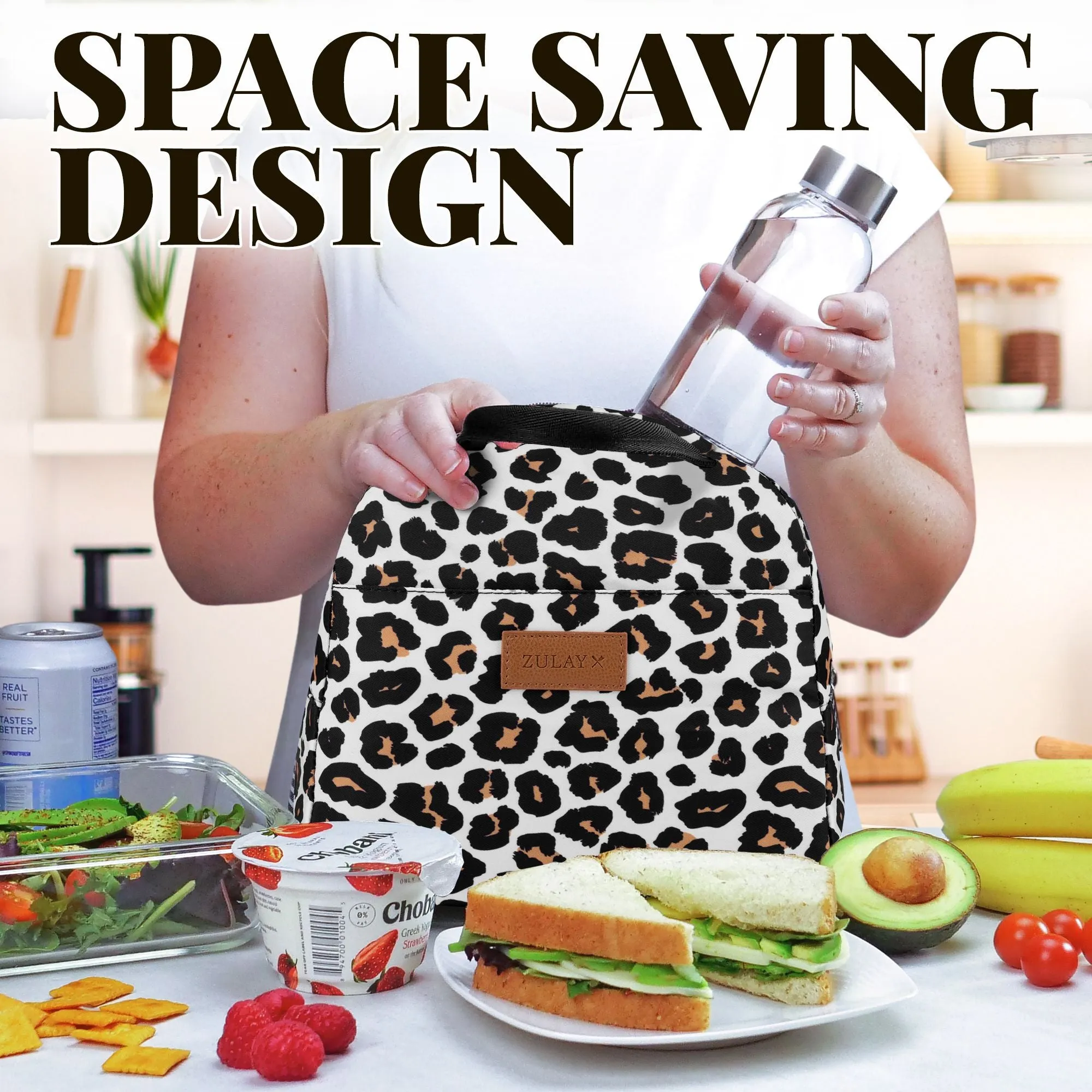 Isolierte Lunchtasche für Damen mit weich gepolsterten Griffen ecco Schuhe