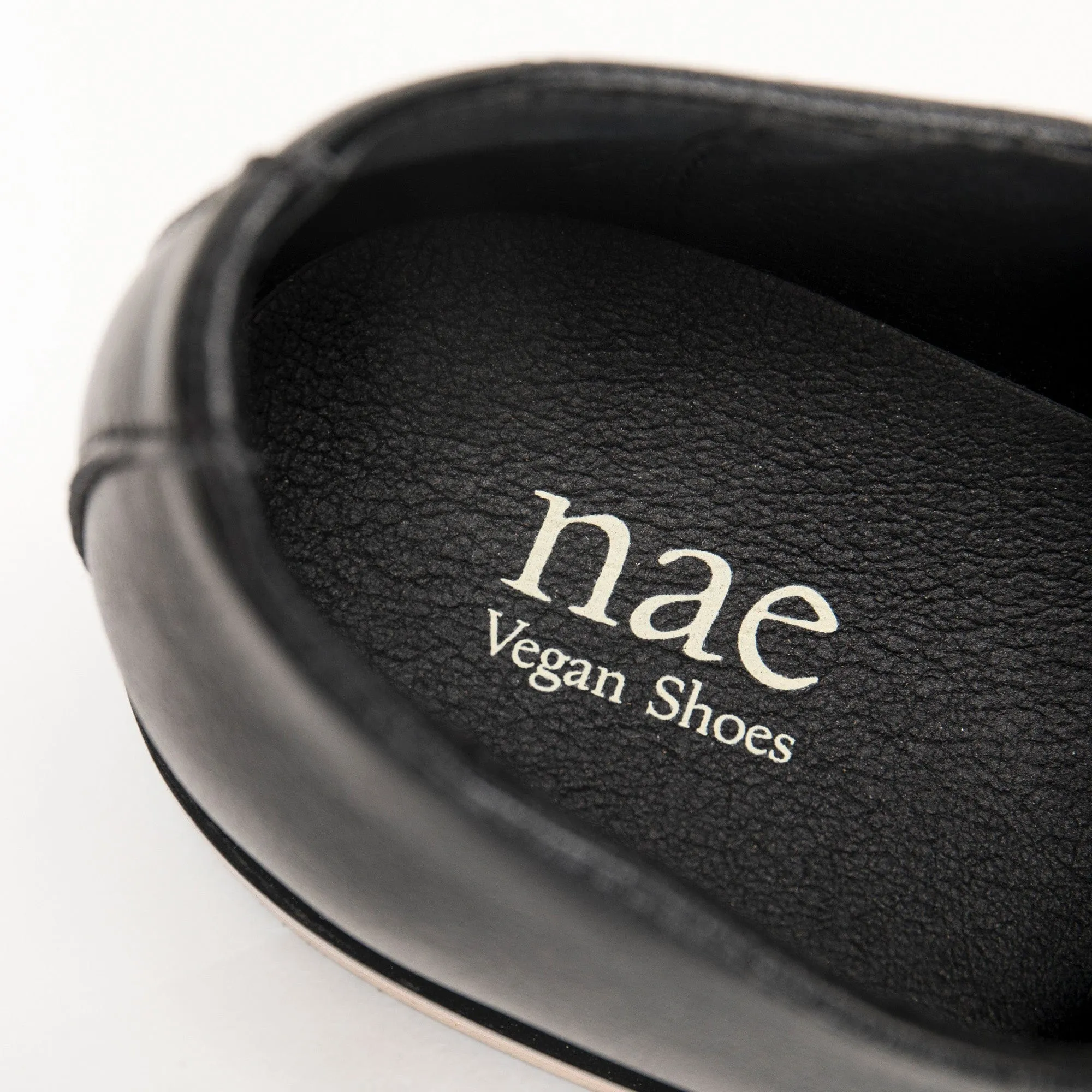 Jake Herren Blucherschuhe aus veganem Leder | Schwarz