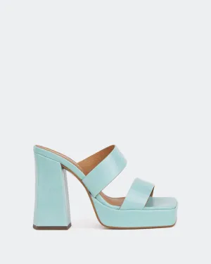 Jinx Blau Leder/Cuir Bleu