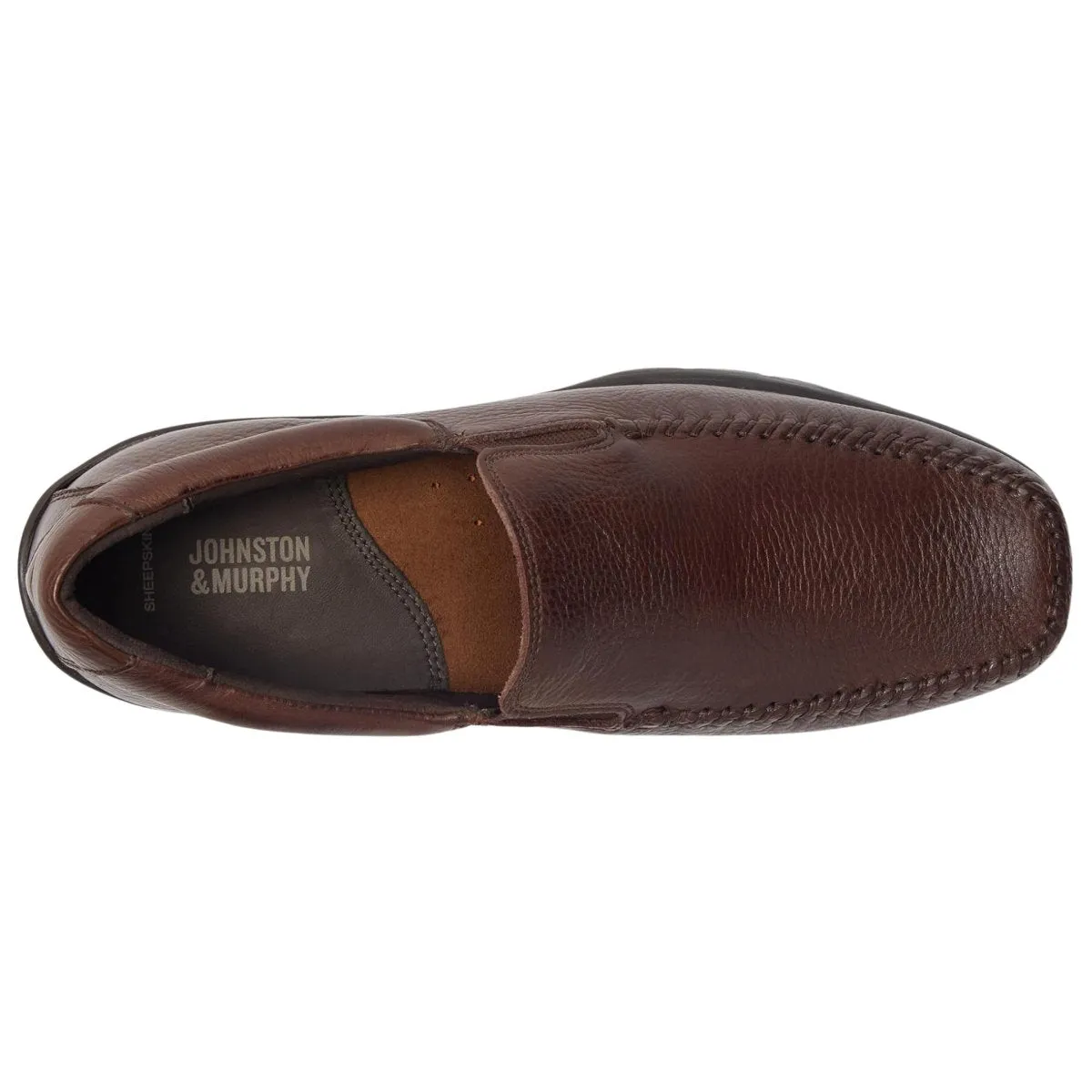 Johnston & Murphy Herren Crawfoord Venedig Mahagoni Leder