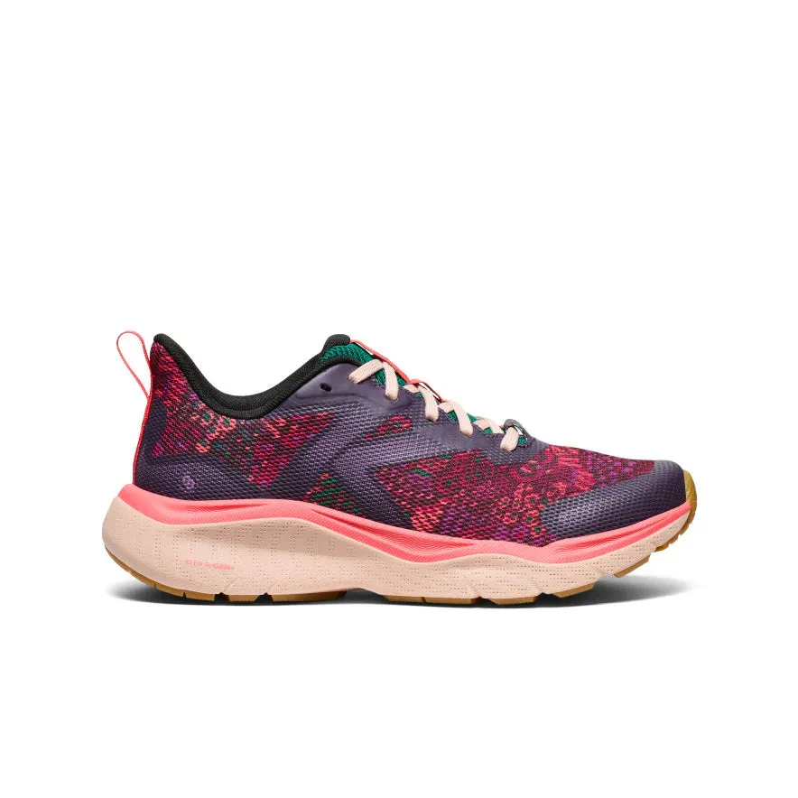 Keen Schuhe Damen Leiki Speed Pflaume Perfekt/Blumenmuster