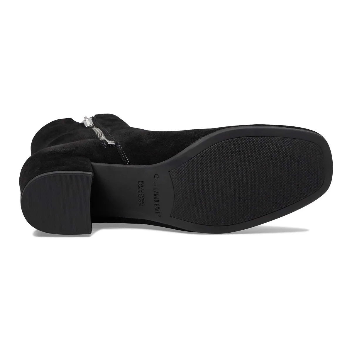La Canadienne Damen James Black Wildleder wasserdicht