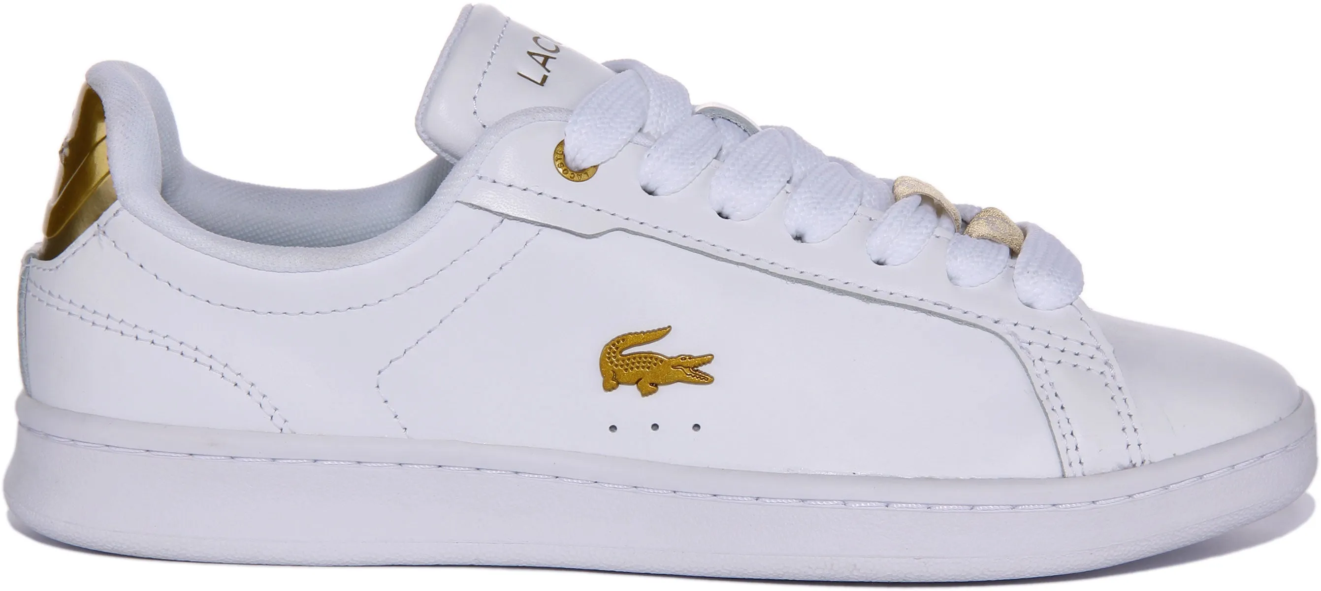 Lacoste Carnaby Pro In Weißgold Für Damen Schuhe Lacoste