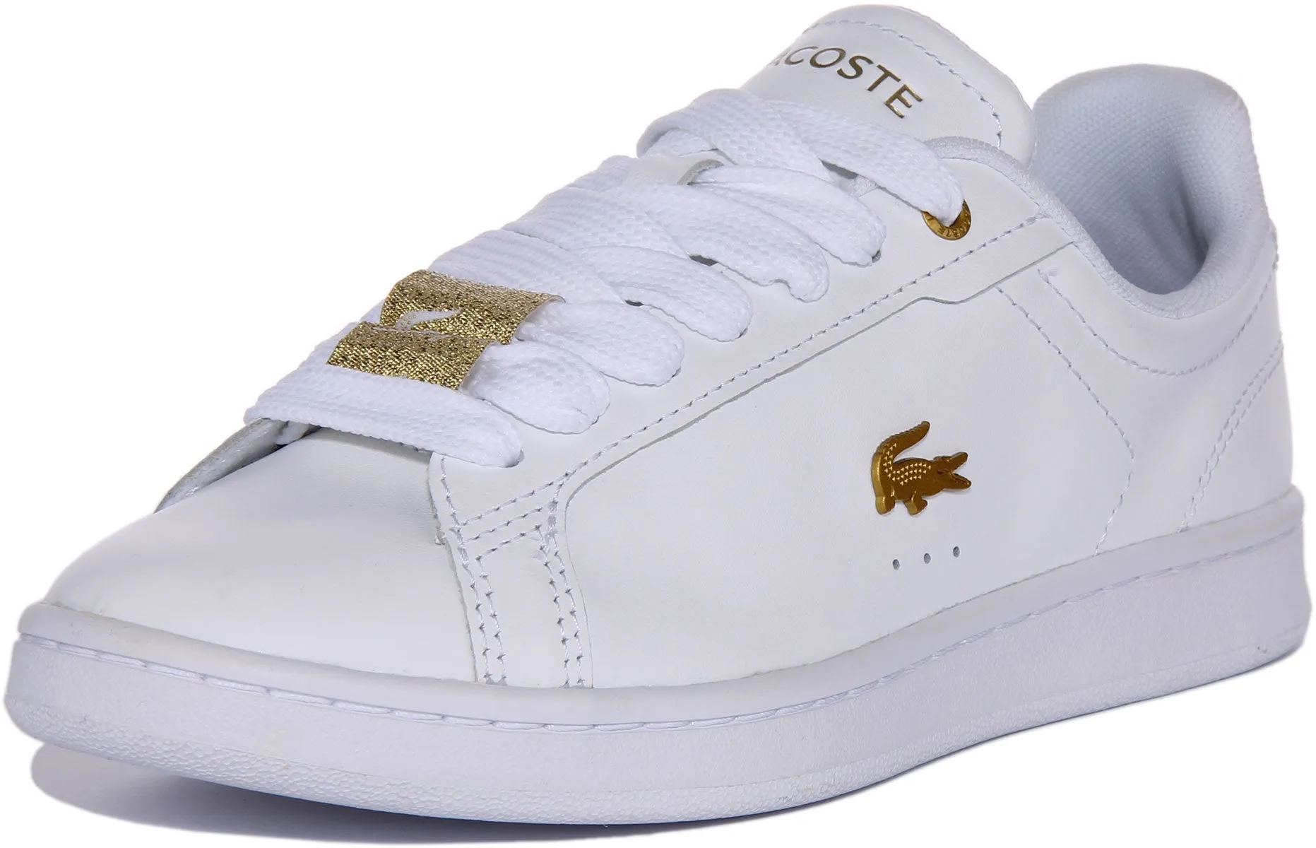 Lacoste Carnaby Pro In Weißgold Für Damen Schuhe Lacoste
