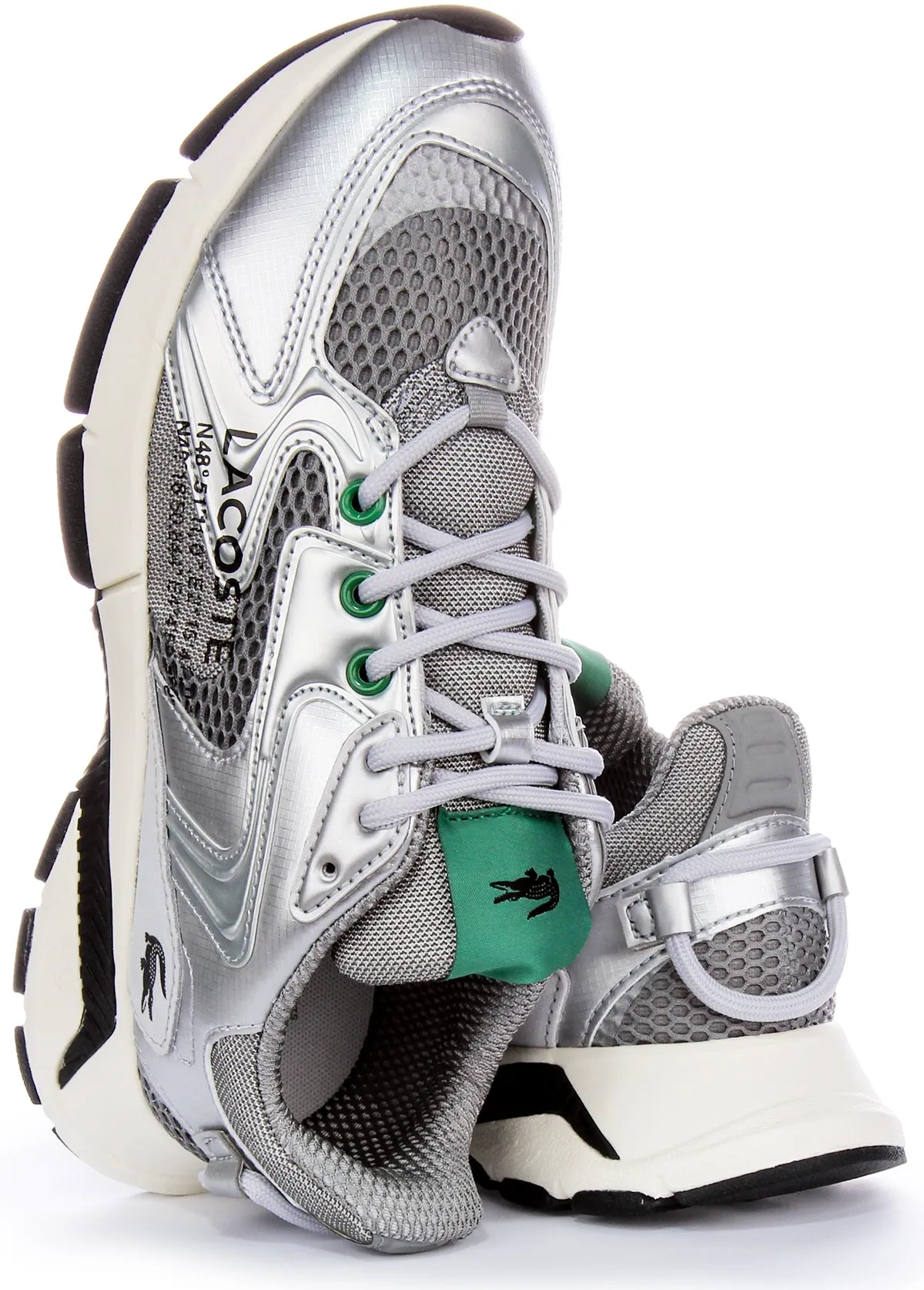 Lacoste L003 Neo In Silber Damen Schuhe Lacoste
