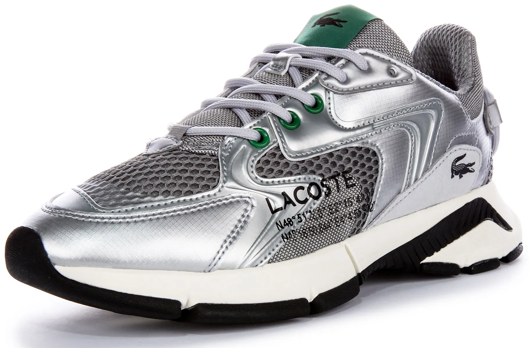 Lacoste L003 Neo In Silber Damen Schuhe Lacoste