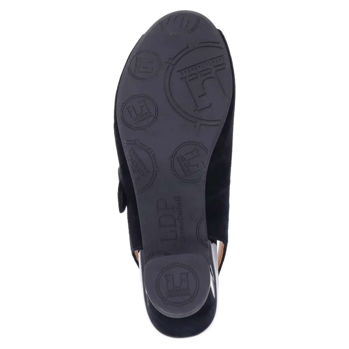 L'Amour Des Pieds Damen Merryn Schwarz Kinderwildleder