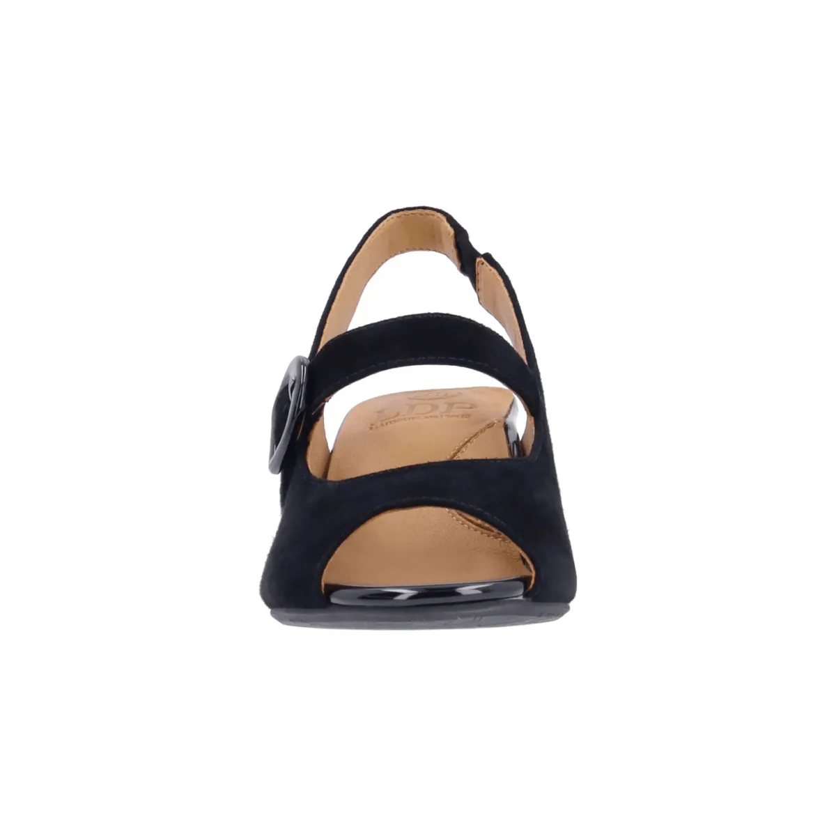 L'Amour Des Pieds Damen Merryn Schwarz Kinderwildleder