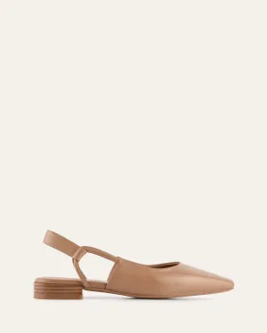 LARISSA FLACHE SCHUHE IN NAPFLEDER