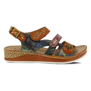 L'artiste von Spring Step Damen Sumacah Kamel Multi