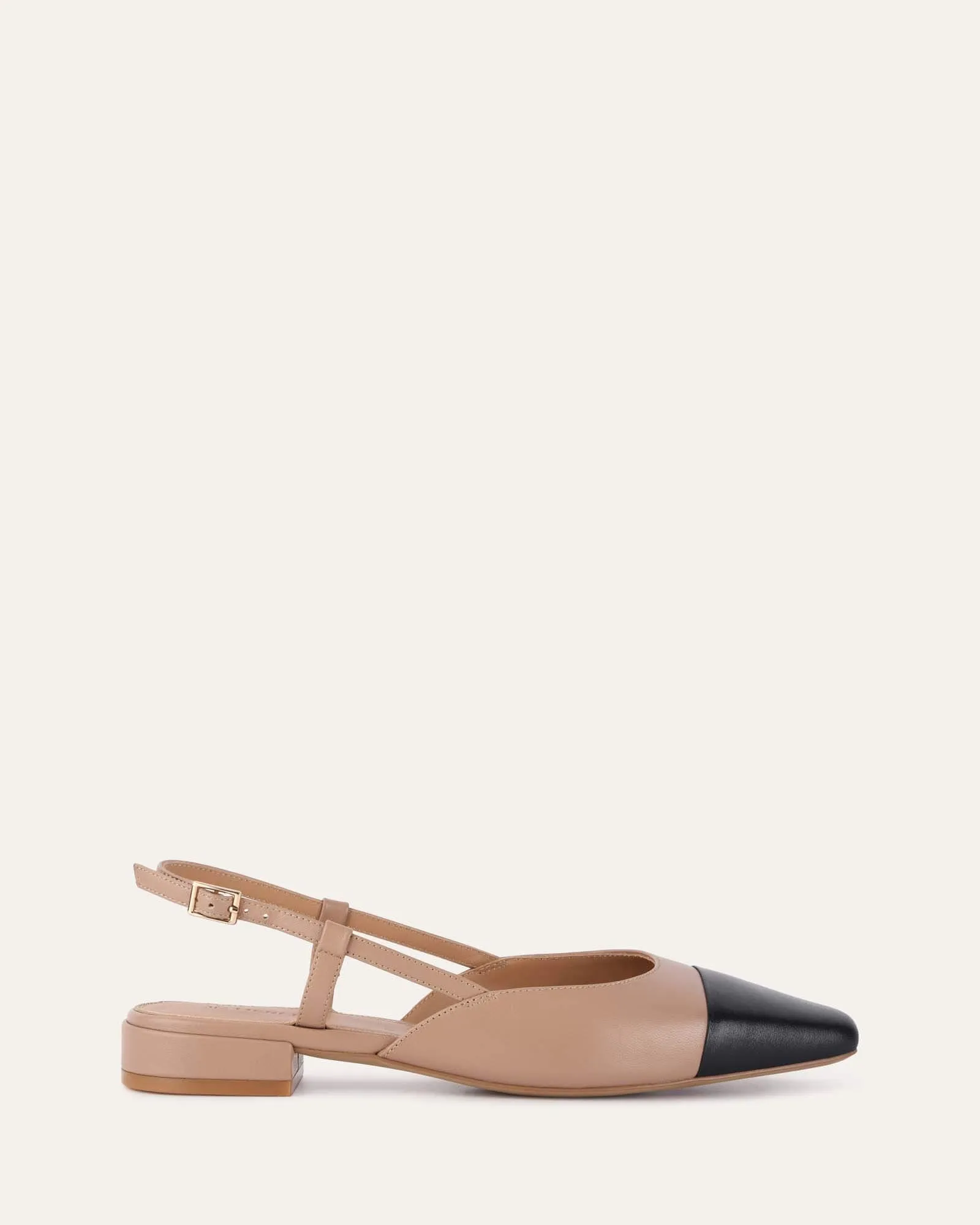 LEAH FLACHE SCHUHE BEIGE MULTI