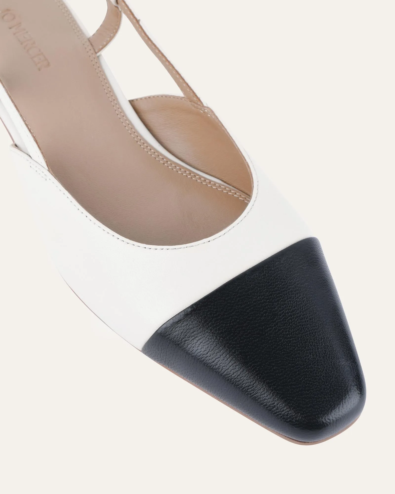 LEAH KLEID FLACHE SCHUHE OFF-WHITE MULTI