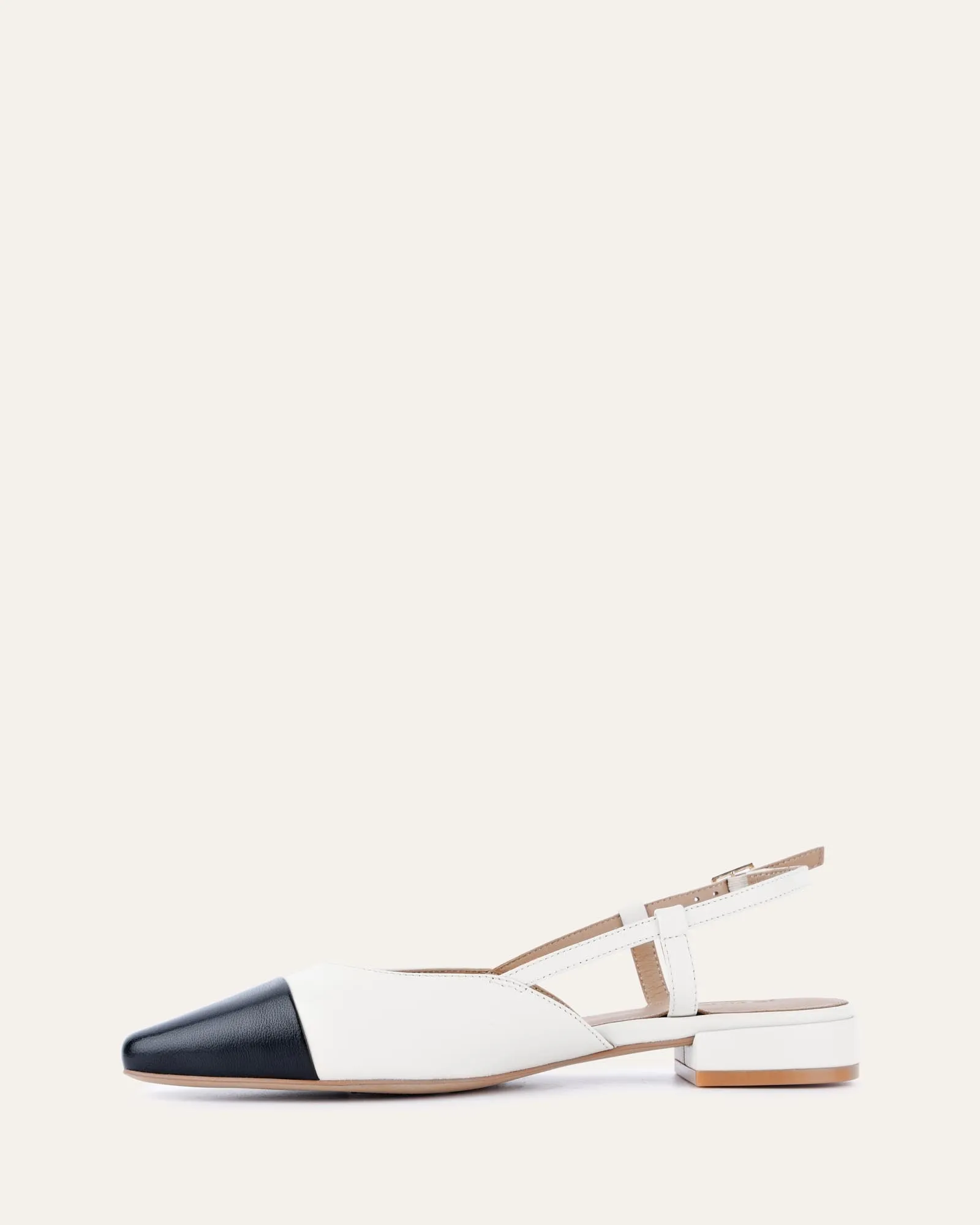 LEAH KLEID FLACHE SCHUHE OFF-WHITE MULTI